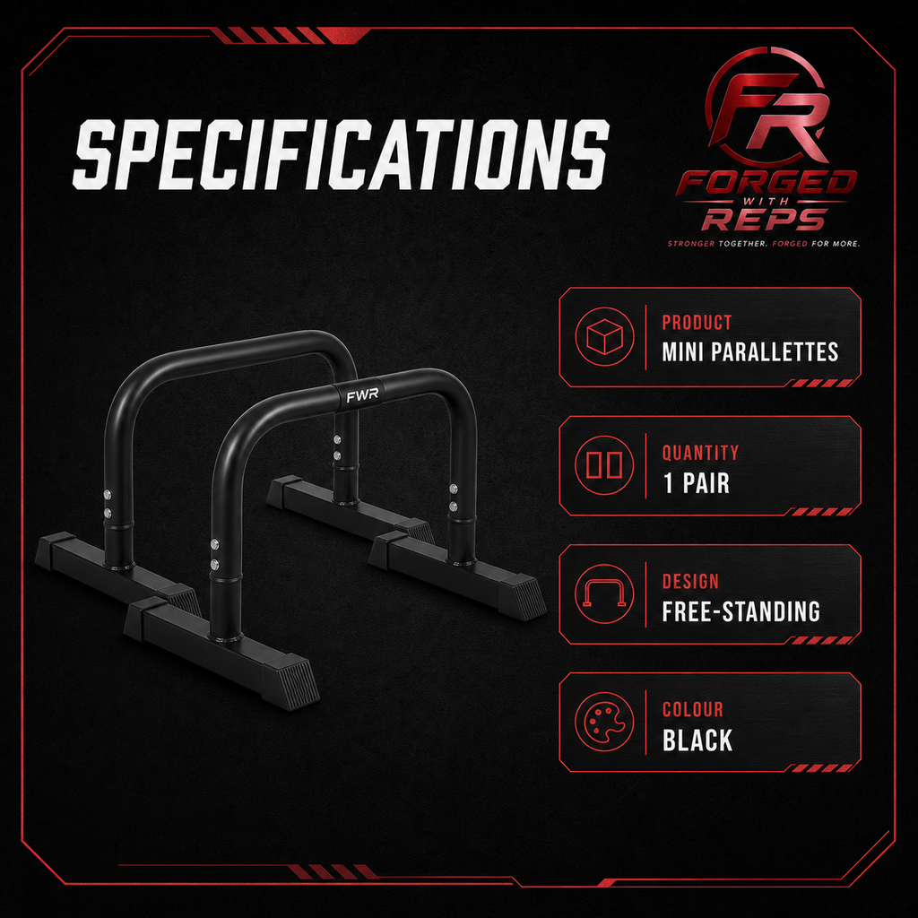 Push-Up Bars Mini Parallettes - specifications