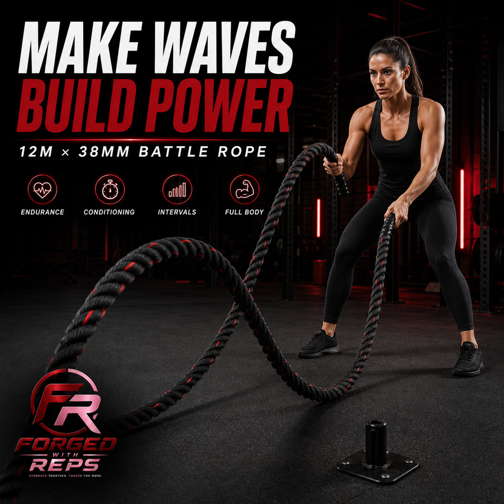 Battle Rope 12m x 38mm - promotional graphic