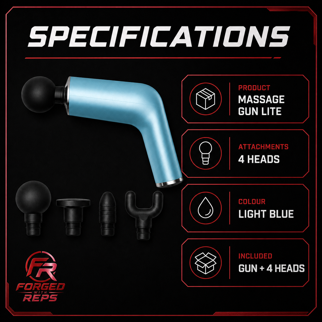 Massage Gun Lite (4 Heads) - specifications