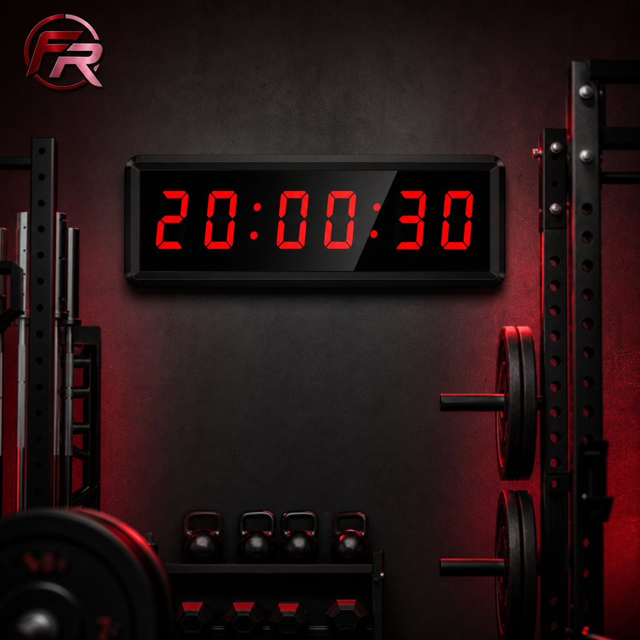 Gym LED Timer (Tabata/EMOM) - hero shot