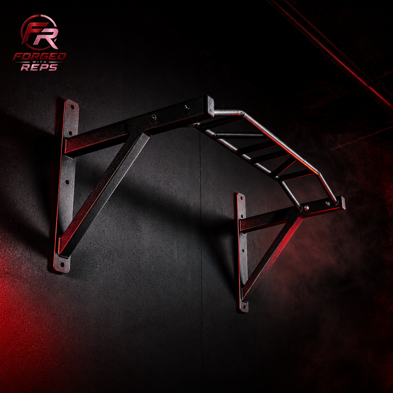 Wall-Mount Multi-Grip Pull-Up Bar - hero shot