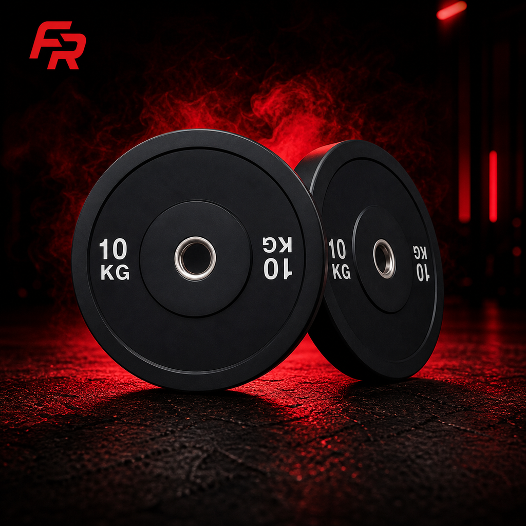 Olympic Bumper Plates 10kg Pair - hero shot