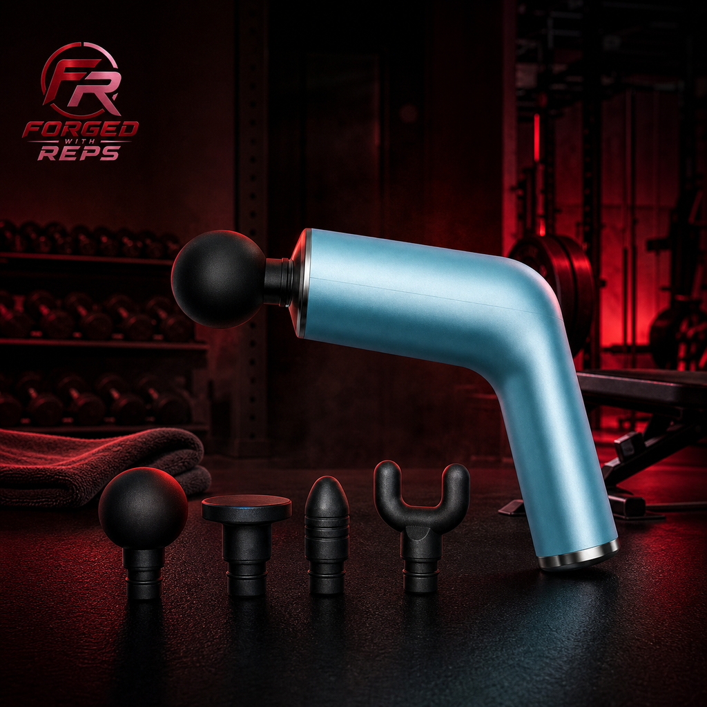 Massage Gun Lite (4 Heads) - hero shot