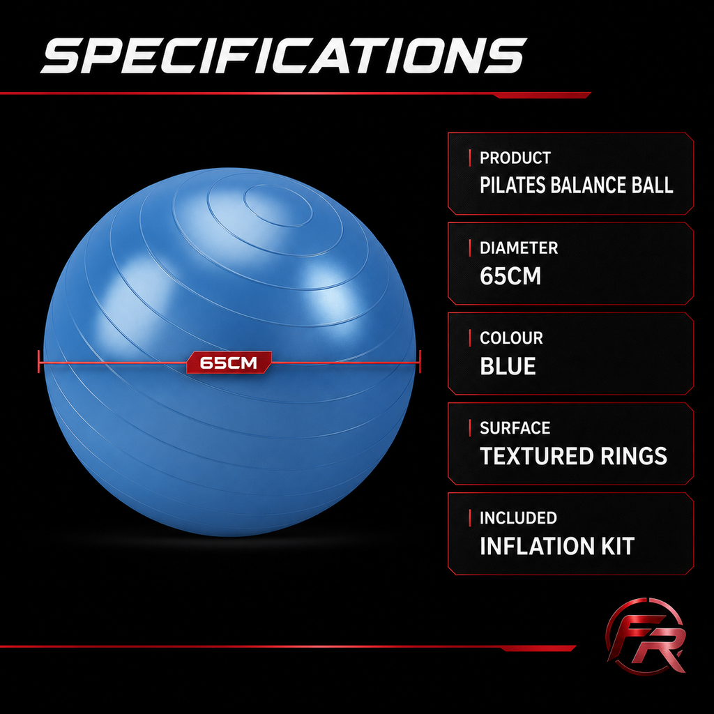 Pilates Balance Ball 65cm specifications