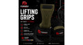 Lifting Grips - Padded Suede Wrist Support Straps